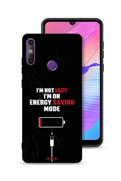 Tolwak غطاء حماية لهاتف هواوي إنجوي 20e - أنا لست كسولاً، أنا في وضع توفير ال...