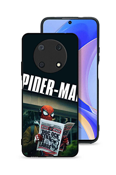 Tolwak غطاء حماية لهاتف هواوي نوفا Y90 سبايدرمان يقرأ جريدة