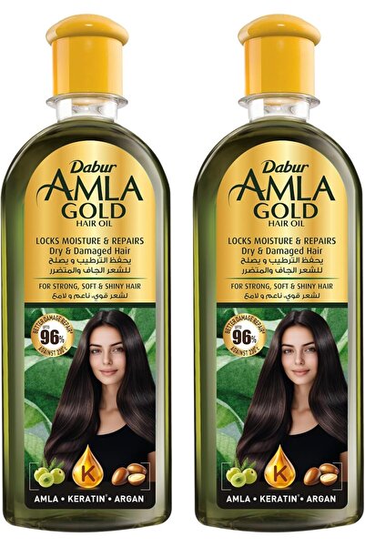Dabur Amla Gold Hair Oil (2 x 200ml) | For Beautiful Long, Soft & Strong Hair...