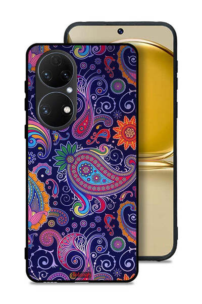 Tolwak غطاء حماية لهاتف Huawei P50E بنمط فن الماندالا