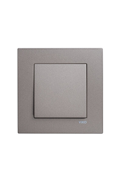 VİKO NOVELLA ANAHTAR ANTRASİT (ÇERÇEVE DAHİL)