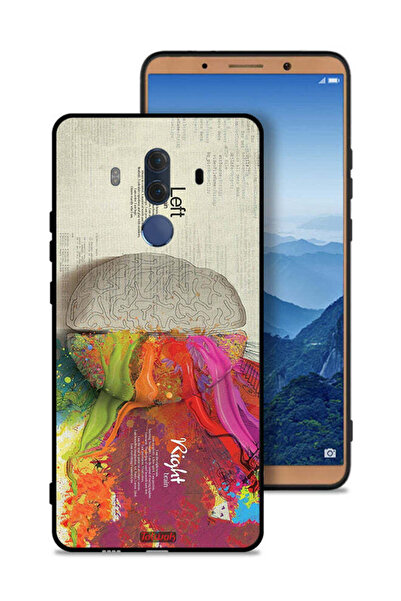 Tolwak غطاء حماية لهاتف هواوي ميت 10 برو - عمل فني تجريدي لعلم الدماغ