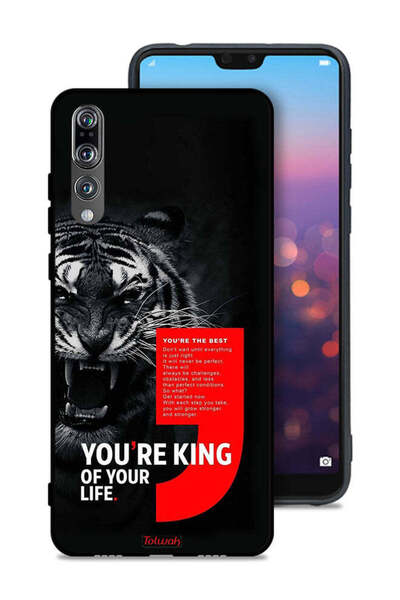 Tolwak غطاء حماية لهاتف هواوي بي 20 برو أنت ملك حياتك