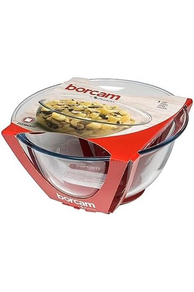 Mena Rise Şirinshop 59614 Pyrex Mixing and Oven Bowl, Transparent 1108107