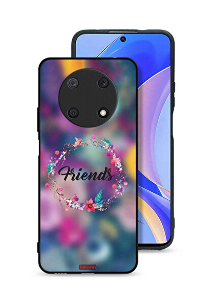 Tolwak غطاء حماية لهاتف هواوي نوفا Y90 بتصميم خاتم أصدقاء الزهور