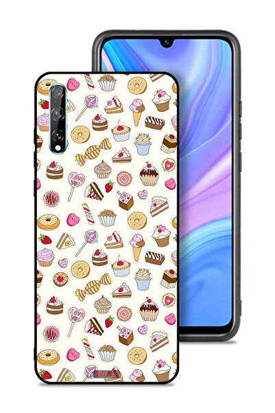 Tolwak Huawei P Smart S Protective Case Cover Pattern Of Favorite Items