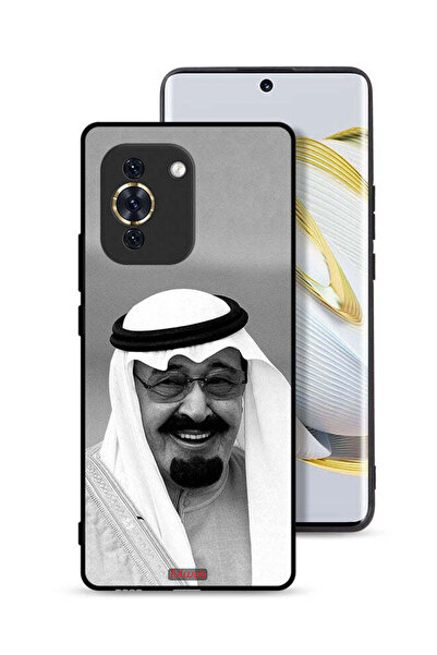Tolwak غطاء حماية لهاتف هواوي نوفا 10 - صورة الملك عبدالله مبتسمًا