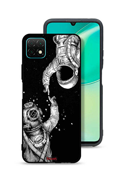 Tolwak غطاء حماية لهاتف هواوي نوفا Y60 بتصميم رواد الفضاء