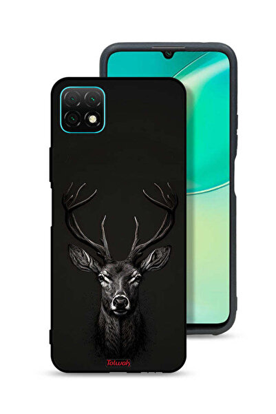 Tolwak غطاء حماية لهاتف هواوي نوفا Y60 برسومات غزال رقمية