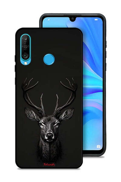 Tolwak غطاء حماية لهاتف هواوي بي 30 لايت برسومات غزال رقمية