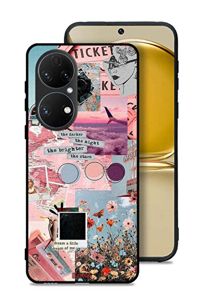 Tolwak غطاء حماية لهاتف هواوي بي 50 - الليل أظلم والنجوم أكثر إشراقًا