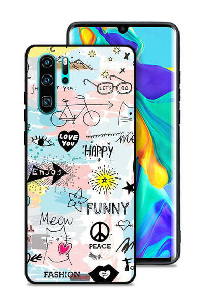 Tolwak غطاء حماية لهاتف هواوي P30 Pro - أحبك - علامات