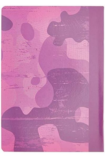 Mena Rise Diyar-Ifırsatshop A5 Lined School Notebook, Pink Camouflage 40 Sheets 1017157
