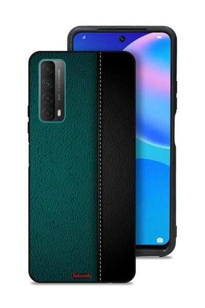 Tolwak غطاء حماية جلدي بنمط لهاتف هواوي بي سمارت (2021)