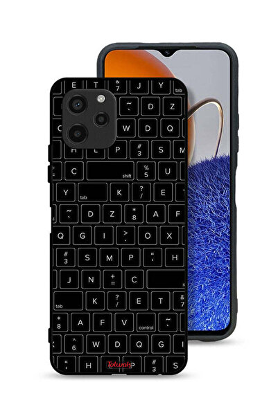 Tolwak غطاء حماية لهاتف هواوي نوفا Y61 بنمط مفاتيح لوحة مفاتيح عشوائية