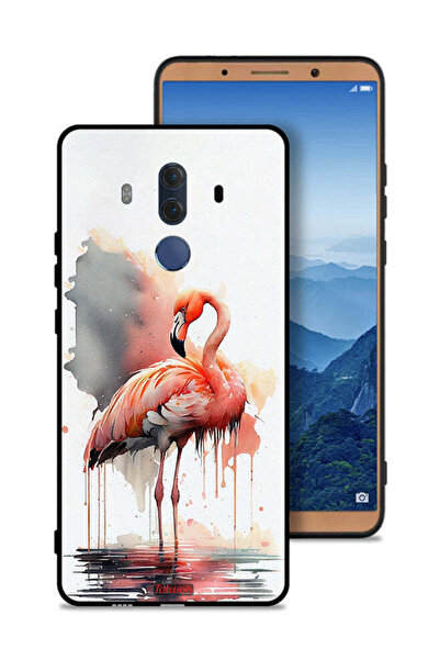 Tolwak غطاء حماية لهاتف هواوي ميت 10 برو برسومات ألوان مائية استوائية