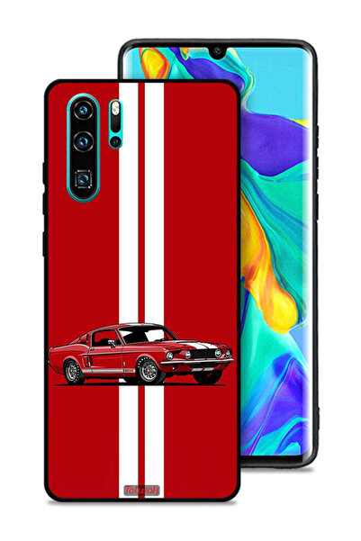 Tolwak غطاء حماية لهاتف Huawei P30 Pro بتصميم سيارة كلاسيكية تجريدية