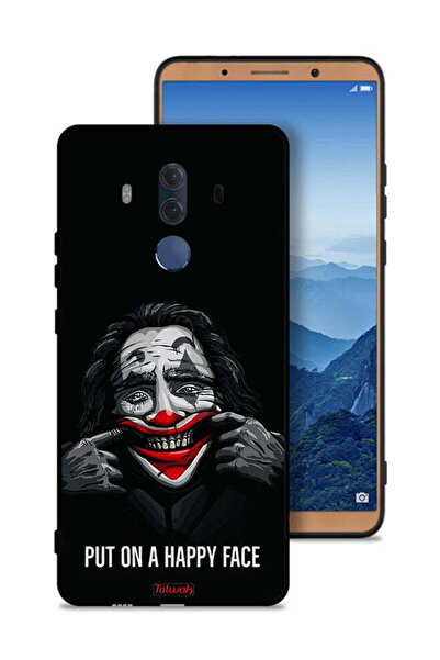 Tolwak غطاء حماية لهاتف هواوي ميت 10 برو بتصميم وجه سعيد