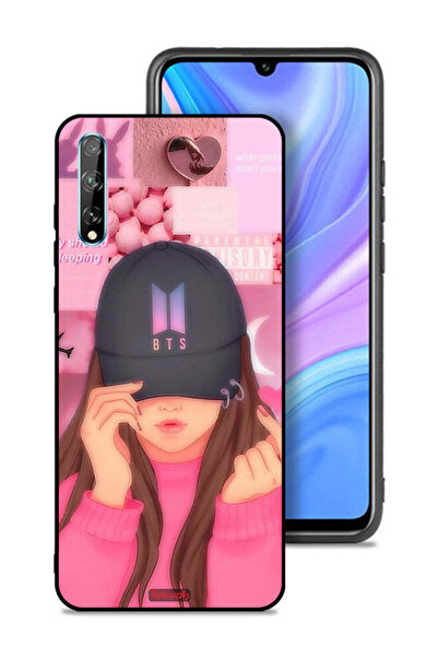 Tolwak غطاء حماية لهاتف هواوي بي سمارت إس بتصميم فتاة صغيرة