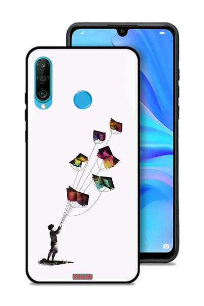 Tolwak غطاء حماية لهاتف هواوي بي 30 لايت - تصميمات طائرات ورقية