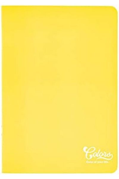 Mena Rise Diyar-Ifırsatshop Colors A5 40 Sheets Checkered Notebook, Yellow 1017157