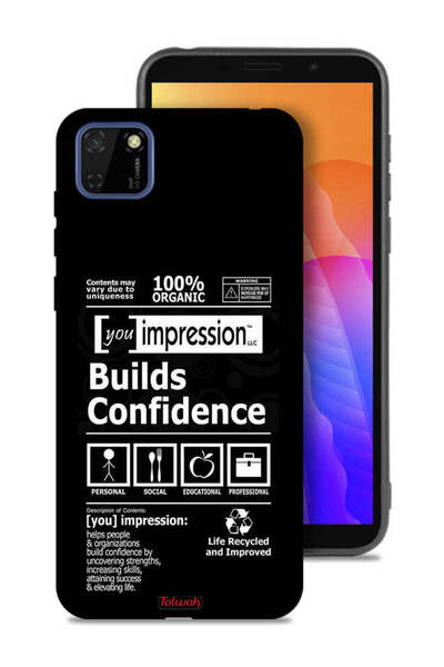 Tolwak غطاء حماية لهاتف هواوي Y5p ملصق بناء الثقة