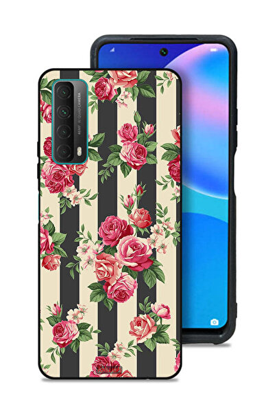 Tolwak غطاء حماية لهاتف هواوي بي سمارت (2021) بنقشة الورود