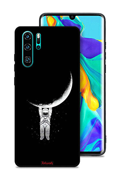 Tolwak غطاء حماية لهاتف هواوي بي 30 برو معلق على سطح القمر