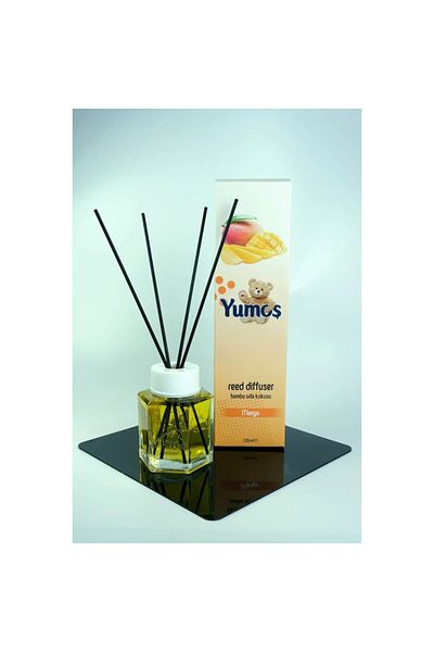 Yumoş Room Fragrance with Bamboo Sticks Yumos Mango Scent