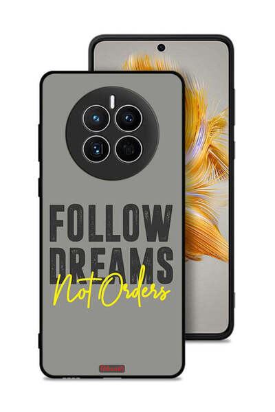 Tolwak غطاء حماية لهاتف هواوي ميت 50 - اتبع الأحلام وليس الأوامر