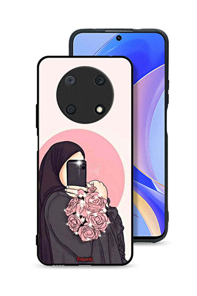 Tolwak غطاء حماية لهاتف هواوي نوفا واي 90، فن التقاط صور سيلفي مع حمل الزهور