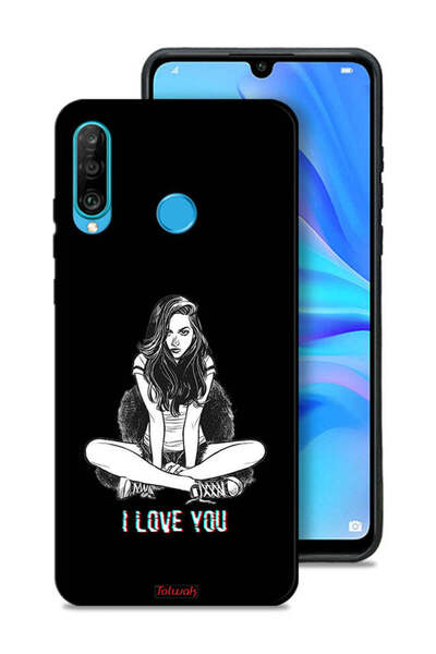 Tolwak غطاء حماية لهاتف هواوي بي 30 لايت - أحبك