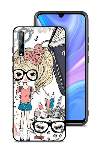 Tolwak غطاء حماية لهاتف هواوي بي سمارت إس بتصميم فتاة وحيد القرن
