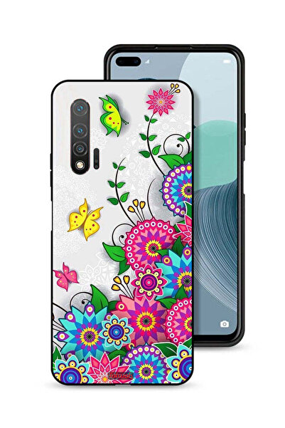 Tolwak غطاء حماية لهاتف هواوي نوفا 6 بنقشة زهور ماندالا