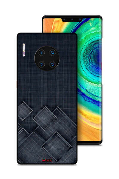 Tolwak غطاء حماية لهاتف هواوي ميت 30 برو بنقشة مربعات على القماش