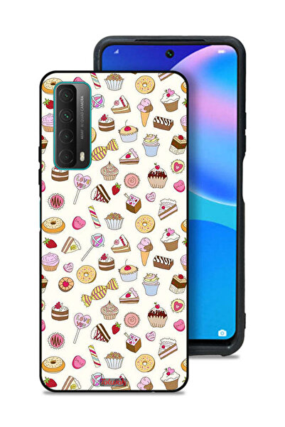 Tolwak Huawei Y7a Protective Case Cover Pattern Of Favorite Items