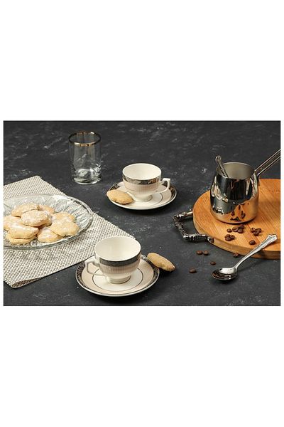 Porland 2 Person Coffee Set 80Cc