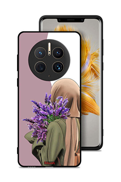 Tolwak غطاء حماية لهاتف هواوي ميت 50 برو بتصميم زهرة