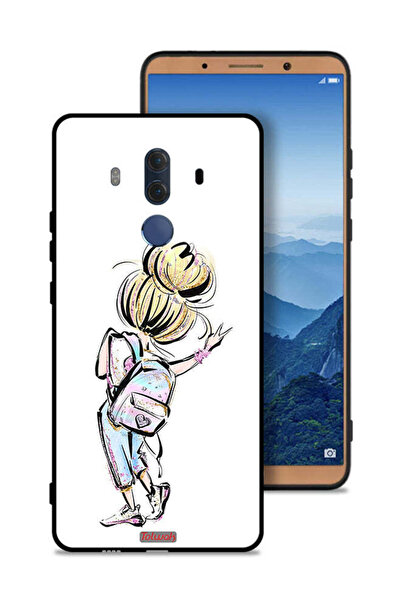 Tolwak غطاء حماية لهاتف هواوي ميت 10 برو بتصميم فتاة العودة إلى المدرسة