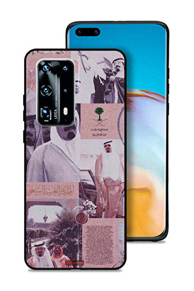 Tolwak غطاء حماية لهاتف هواوي بي 40 برو بلس 5G، ملصق الملك عبدالله العتيق