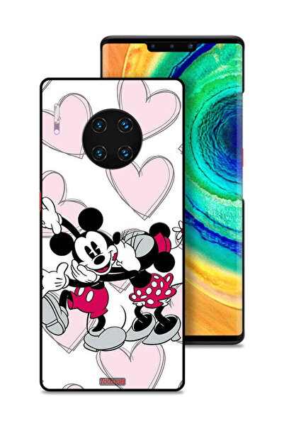 Tolwak غطاء حماية لهاتف هواوي ميت 30 إي برو 5G بتصميم عناق ميكي ماوس