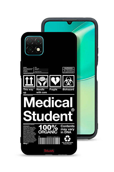 Tolwak غطاء حماية لهاتف هواوي نوفا Y60، ملصق طالب الطب