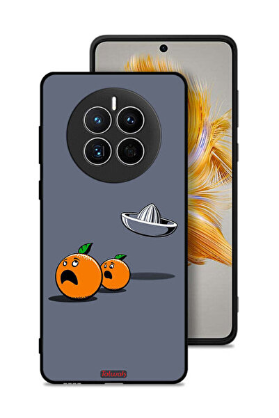 Tolwak غطاء حماية لهاتف هواوي ميت 50 بتصميم فني رقمي بسيط وفكاهي