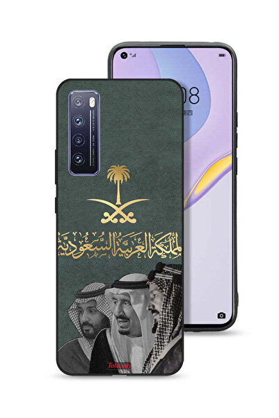 Tolwak غطاء حماية لهاتف هواوي نوفا 7 5G الملك سلام وعبد العزيز ومحمد