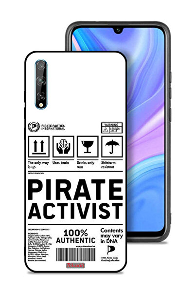 Tolwak غطاء حماية لهاتف هواوي بي سمارت إس - ملصق ناشط خاص