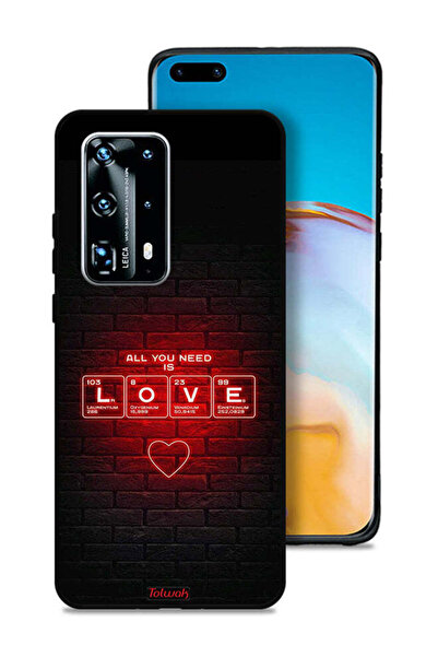 Tolwak غطاء حماية لهاتف هواوي بي 40 برو بلس 5G كل ما تحتاجه هو الحب