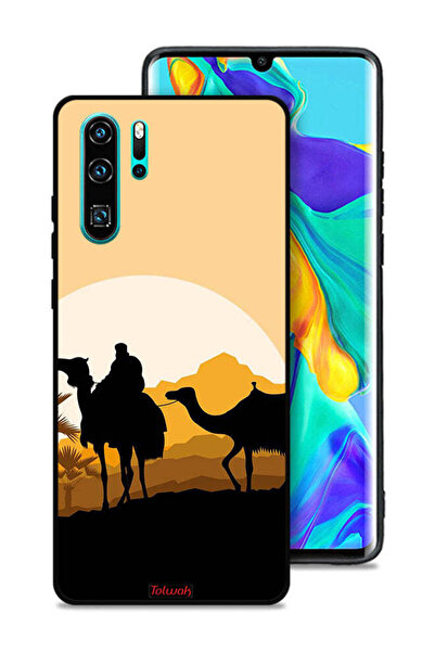 Tolwak غطاء حماية لهاتف هواوي P30 برو - فن الجمال في الصحراء