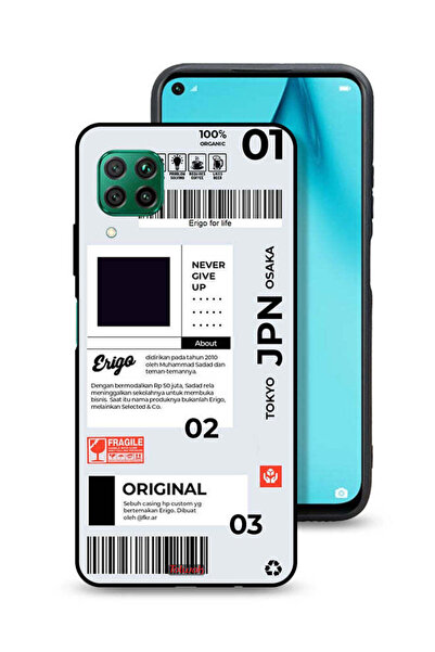 Tolwak غطاء حماية لهاتف هواوي P40 لايت 4G، ملصق ياباني