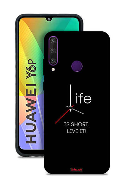 Tolwak غطاء حماية لهاتف Huawei Y6p، الحياة قصيرة