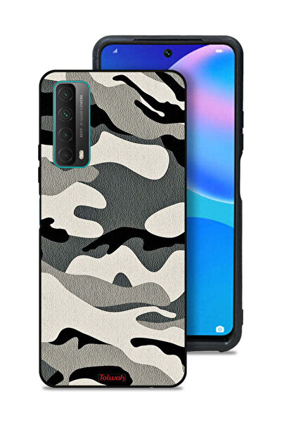 Tolwak غطاء حماية لهاتف هواوي بي سمارت (2021) بتصميم مموه